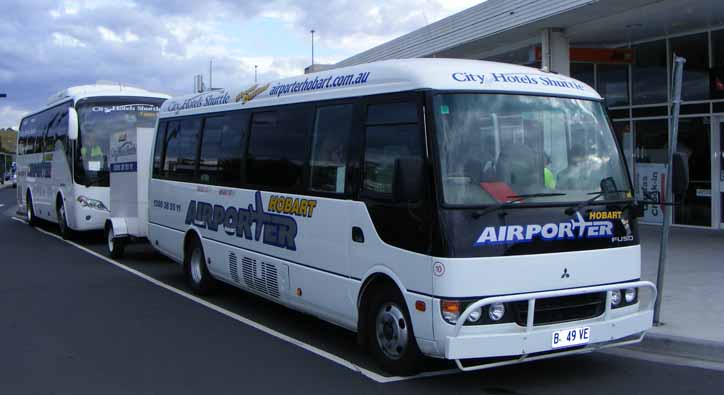 Tasmanian Redline Coaches' Airporter Mitsubishi Rosa 10